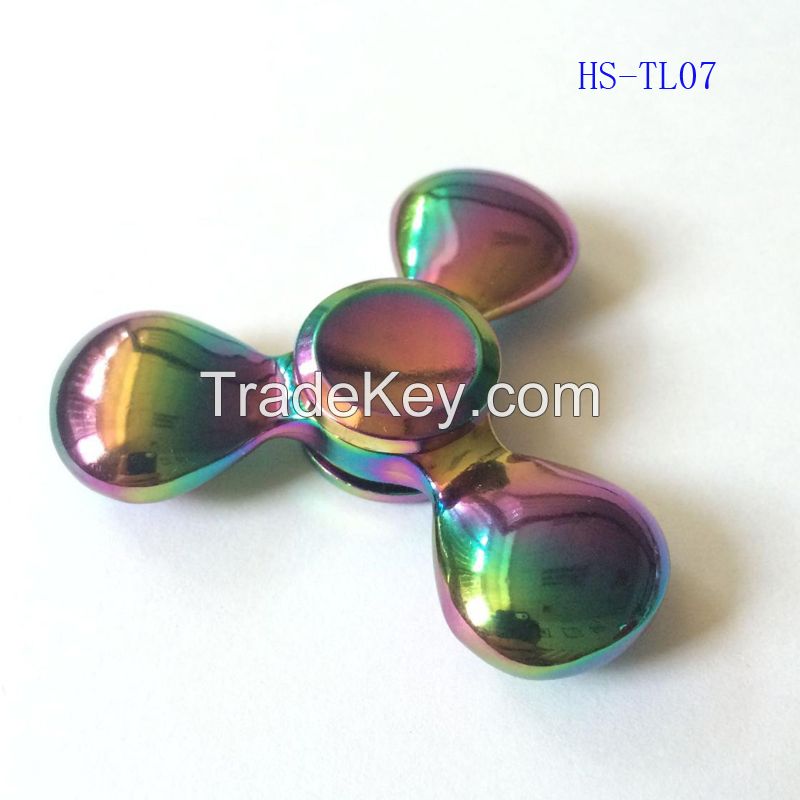 Rainbow Fidget Spinner Metal EDC hand Spinner spinner Anti-stress handspinner Spinners Decompression Novelty Toy