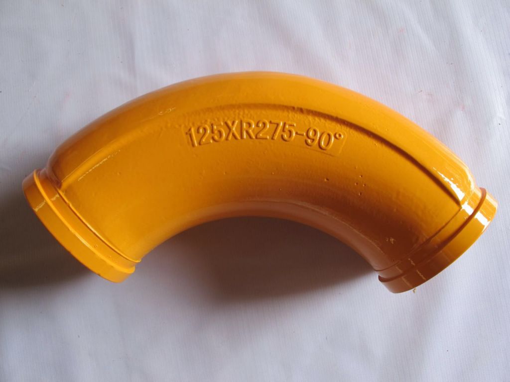 Universal elbow pipe for truck-mounted pump