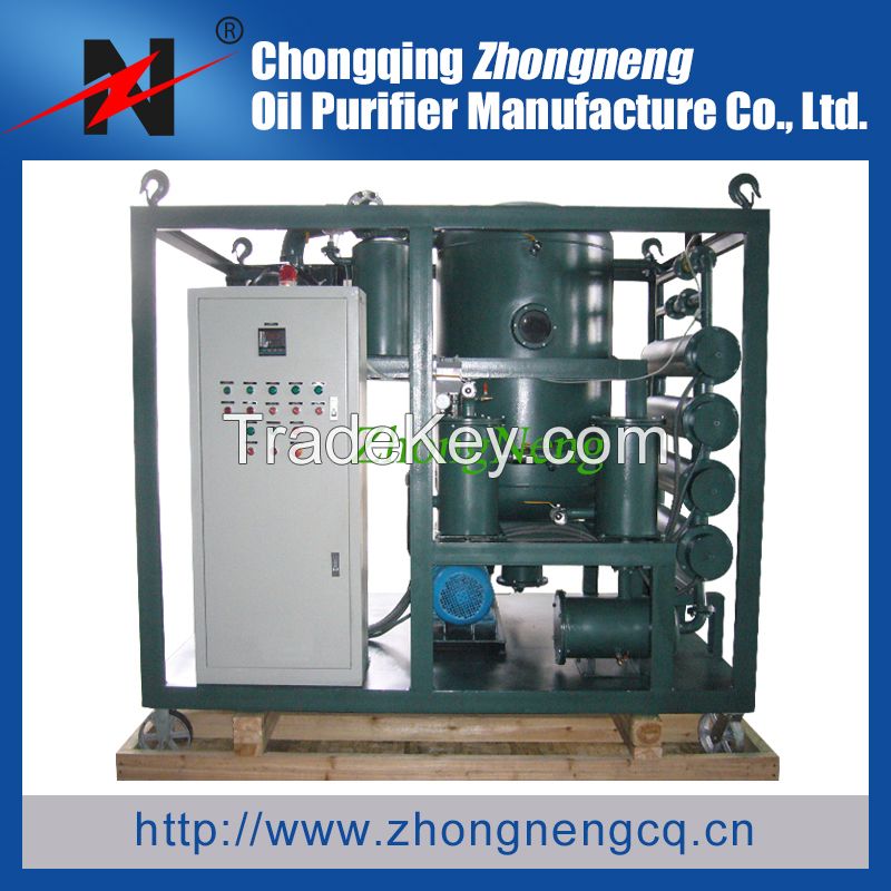 Double-Stage Vacuum Insulating Oil Regeneration Purifier Series ZYD-I T