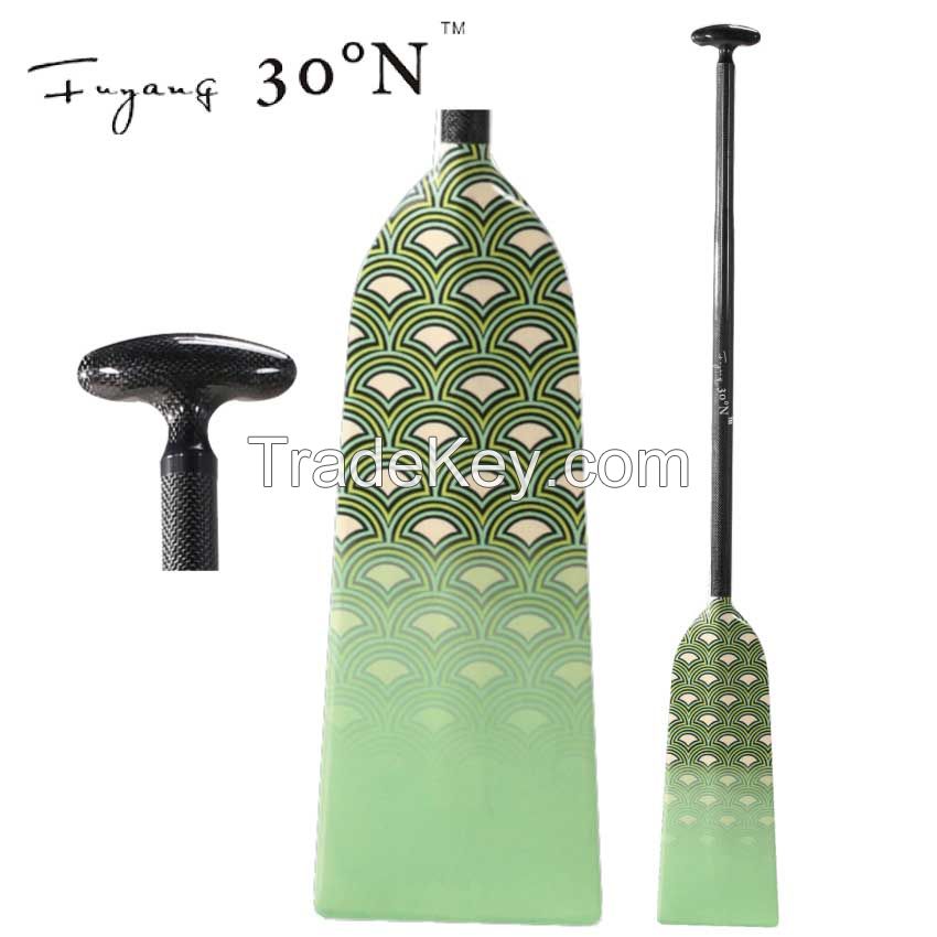 Manufacturer Customize Color Design Carbon Dragon Boat Paddle