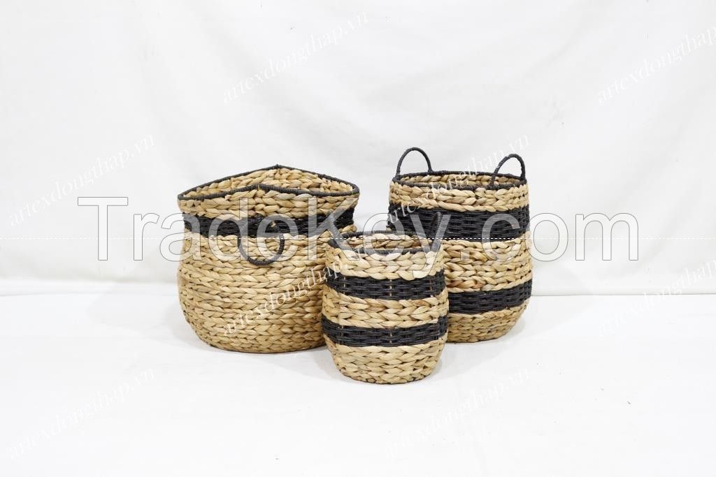 Water hyacinth storage basket - SD20272A-3MC