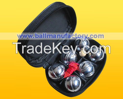 sell 32mm kids boules ball small petanque set for Children toy ball