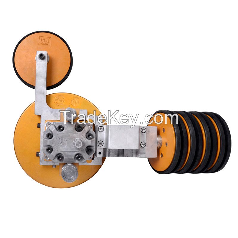 Hydraulic diamond wire saw machine for reinforced concrete and metals