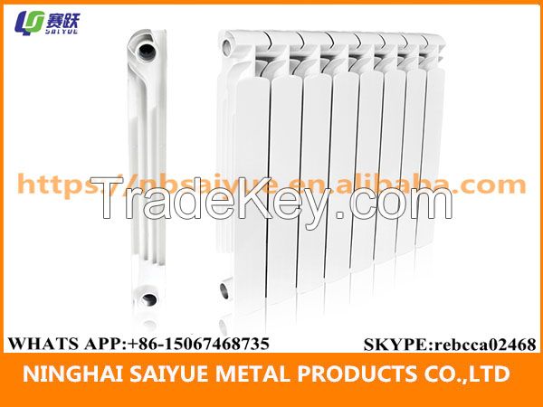 High purity aluminium die casting hot water room radiator