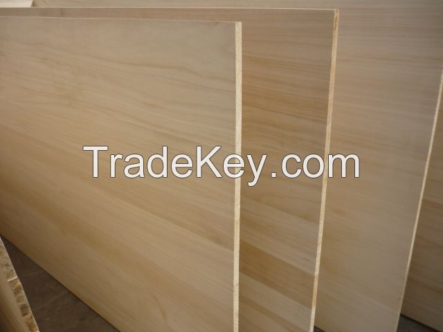 Paulownia Edge Glued and Finger Jointed Panel