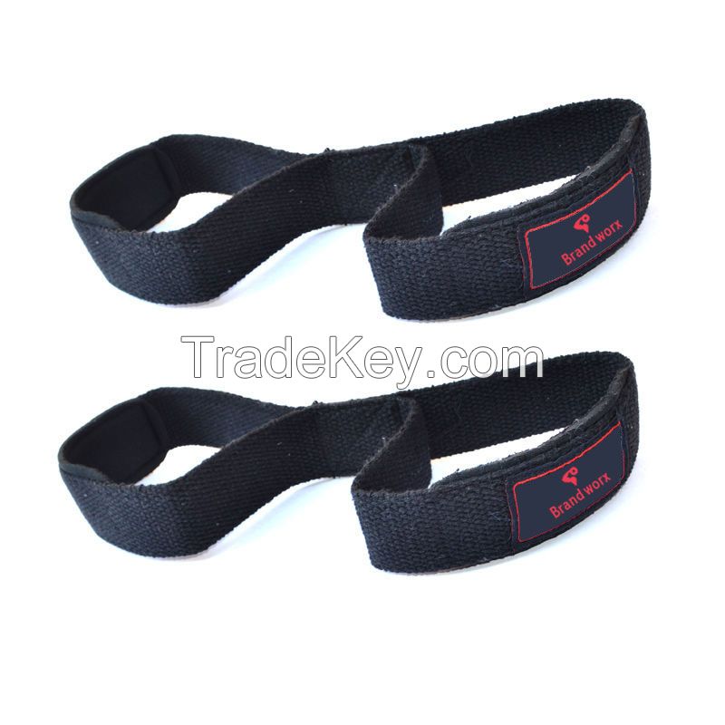 Figure 8 weight lifting straps