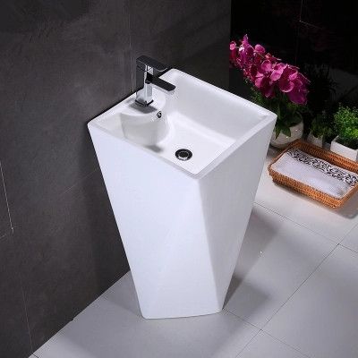 Good design ceramic big pedestal basin for sale