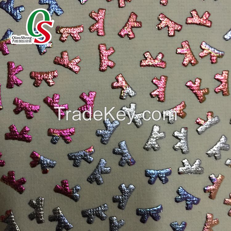 printed flock fabric