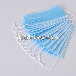 medical surgical mask CE FDA Certification nonwoven 3 ply disposable surgical face mask manufacturer 