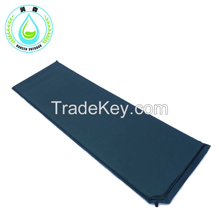 Single person Camouflage inflatable cushion outdoor sleeping  automatic inflatable mat