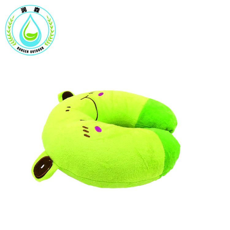 RUNSEN RUNSEN Cartoon Animals U Shaped Neck Pillow Ligth Weight Comfortable Multi-Color Travel Automatic Neck Support Head Rest Cushion inflatable pillow