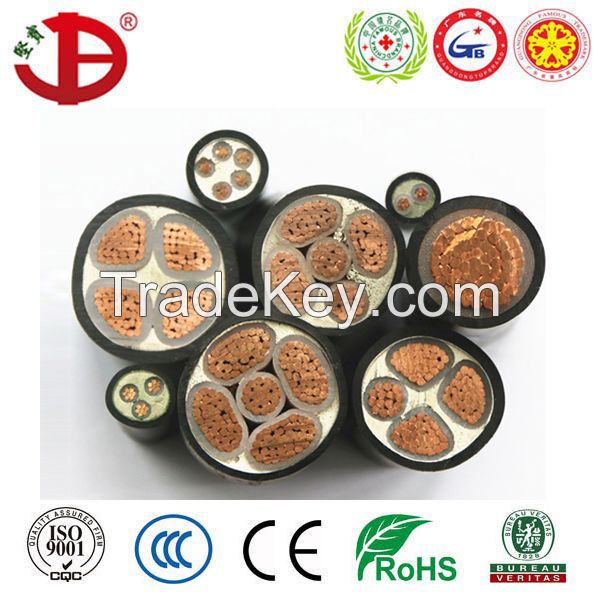 0.6/1kV XLPE insulated and PVC sheathed Power Cable