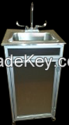 Diaper Changing Station w/Portable Stainless Steel Sink Model: PSE-2010