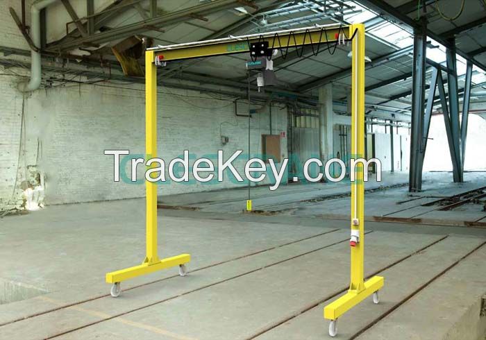 2 ton Clescrane chain hoist gantry crane