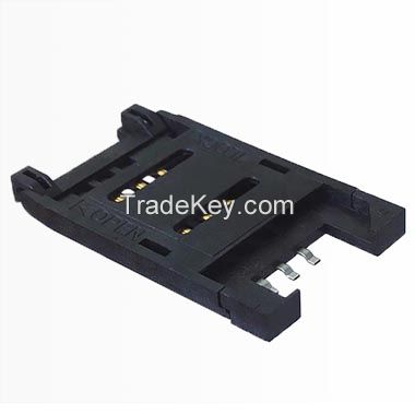 Nano micro sim card connector/socket/holder/slot for mobile phone