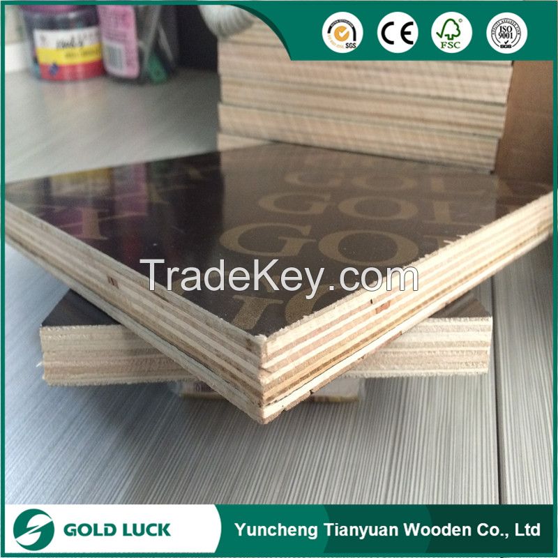 Finger Joint Core/Recycle Film Faced Plywood