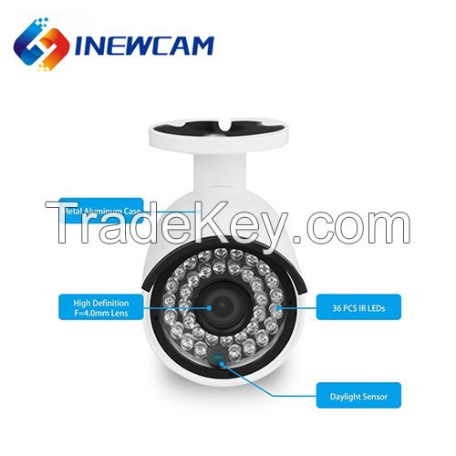 4MP Outdoor Poe Network Bullet IP CCTV Security Camera