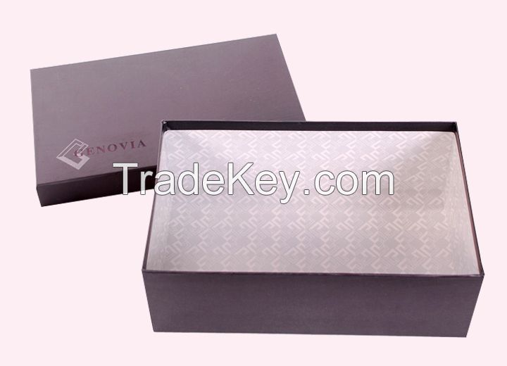 custom made high quality cardboard paper shoes box