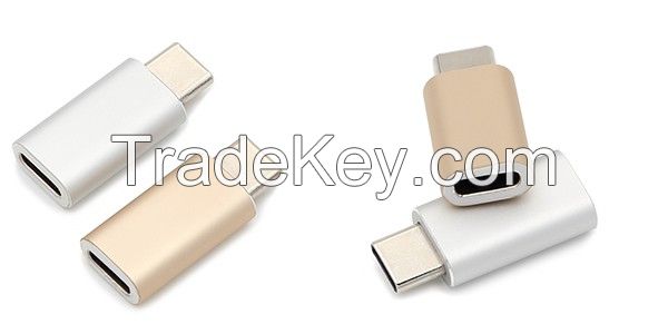 USB Type C Male to Type C Female Adapter