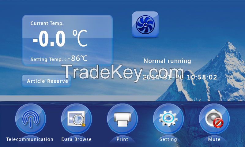 -86 degrees Ultra low temp freezer and ULT freezer deep freezer upright