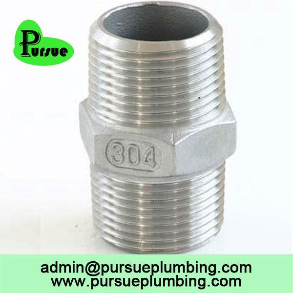 CE ISO certified BSP, NPT SS threaded fitting