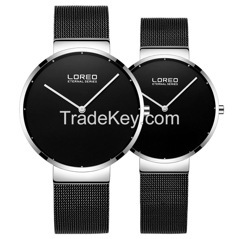 Quartz Watch For Couple, Simplicity Style, Waterproof 30M, Loreo Brand