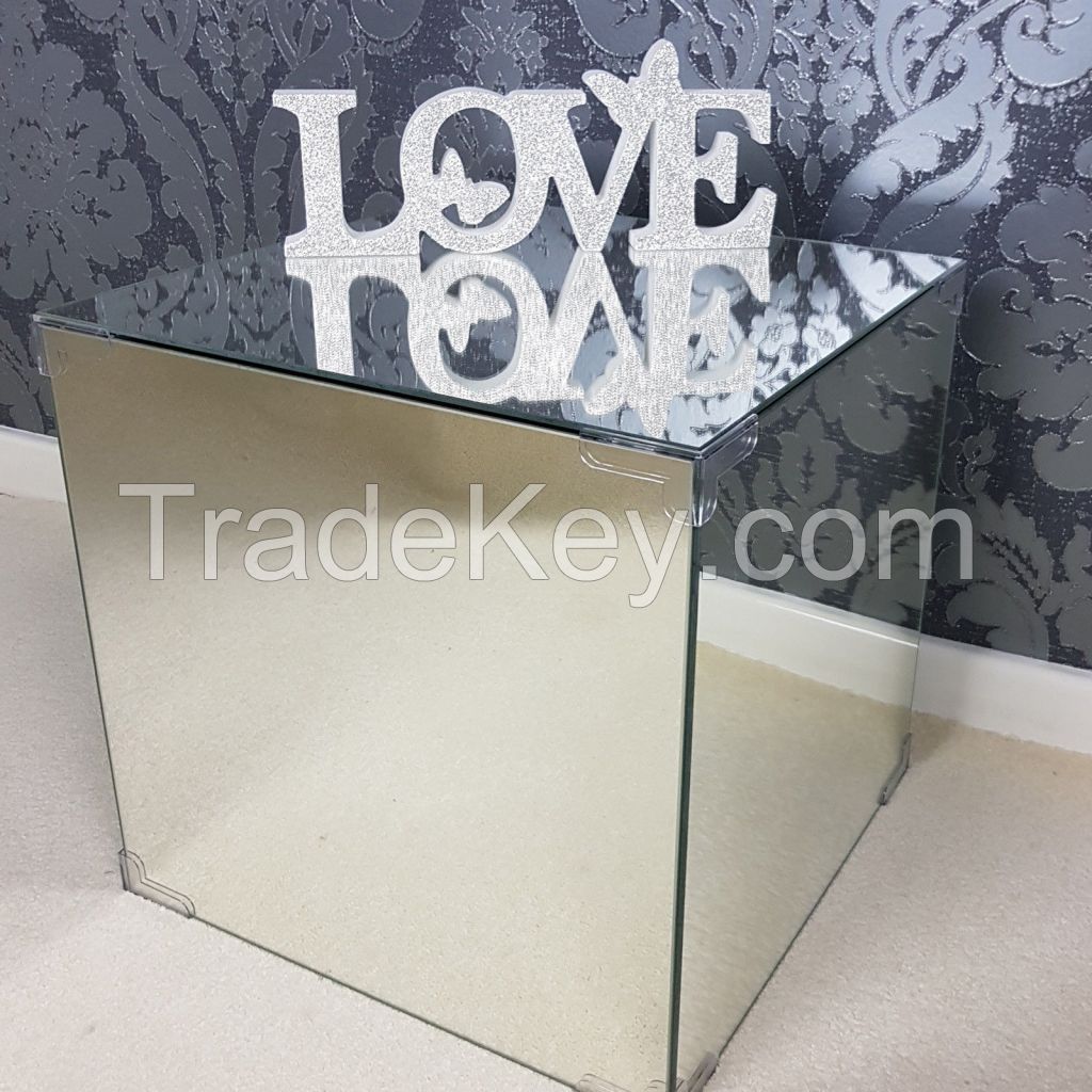 Bedside Tables Glass Mirror Side Table Coffee Tables Mirrored Furniture