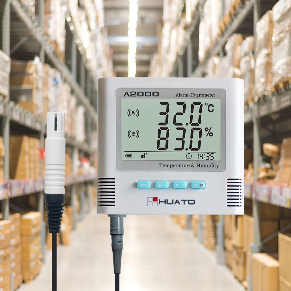 temperature thermometer hygrometer with auto alarm