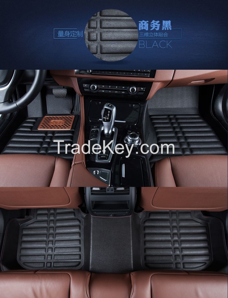 Three-dimensional full surround car mats factory direct sales special car pads EVA environmental protection material