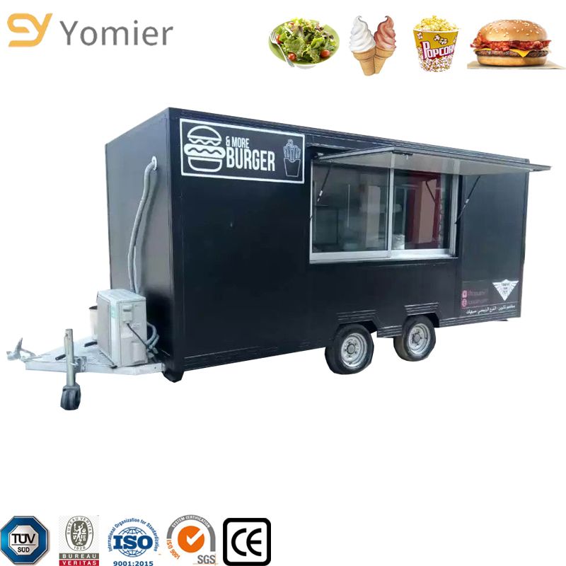 Towable Food Trailer Food Crepes Trailer For Sale