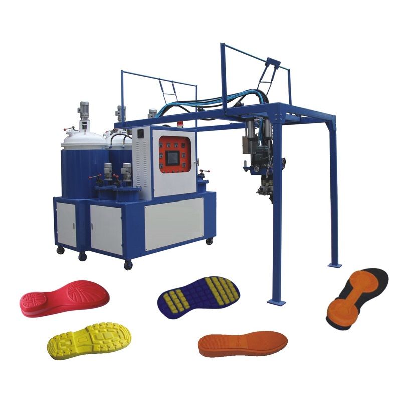 China Conveyor Type Low Pressure PU Shoe Making Machine