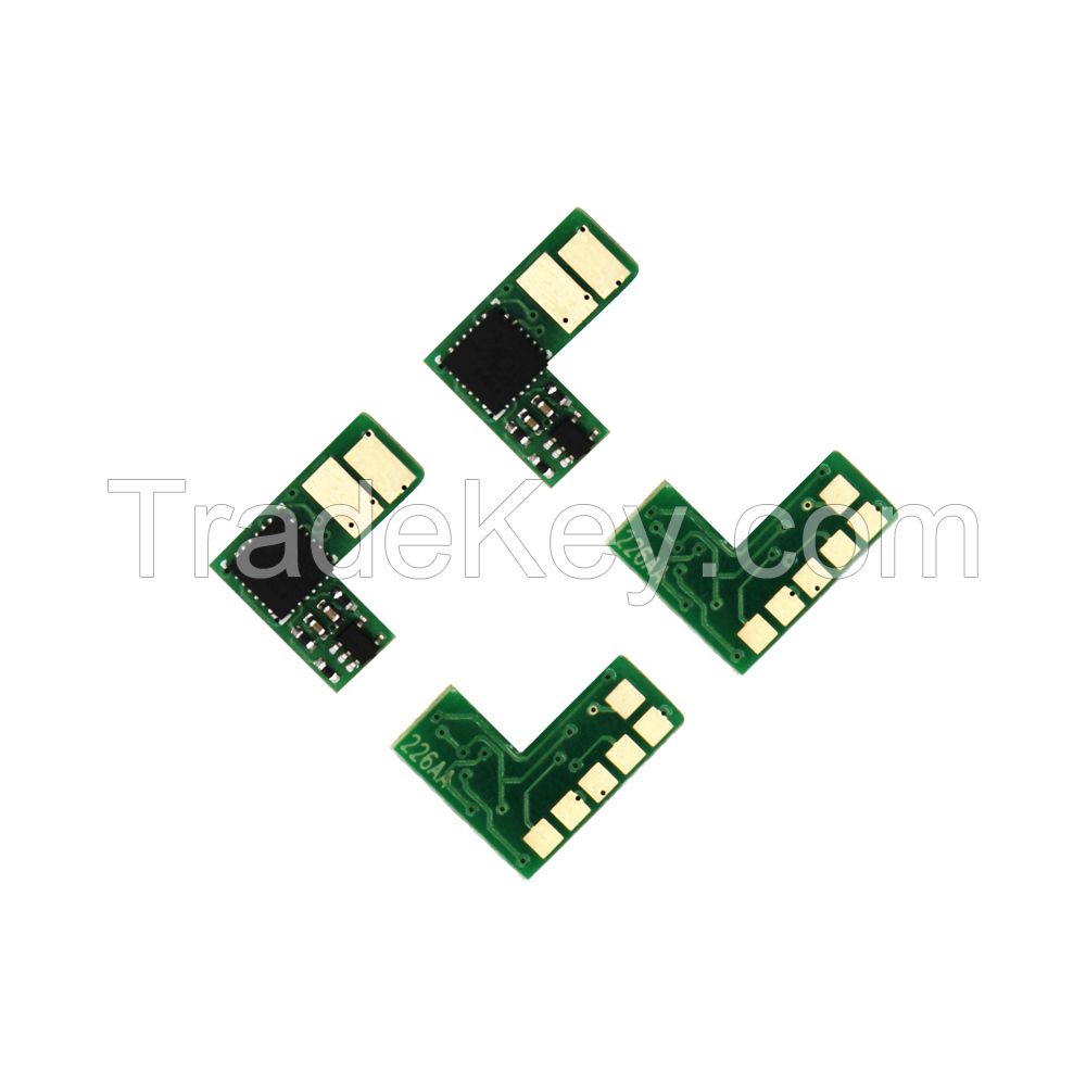 China factory CF400A CF400X compatible toner chip for HP Color Laserjet M252dw M252n M277n