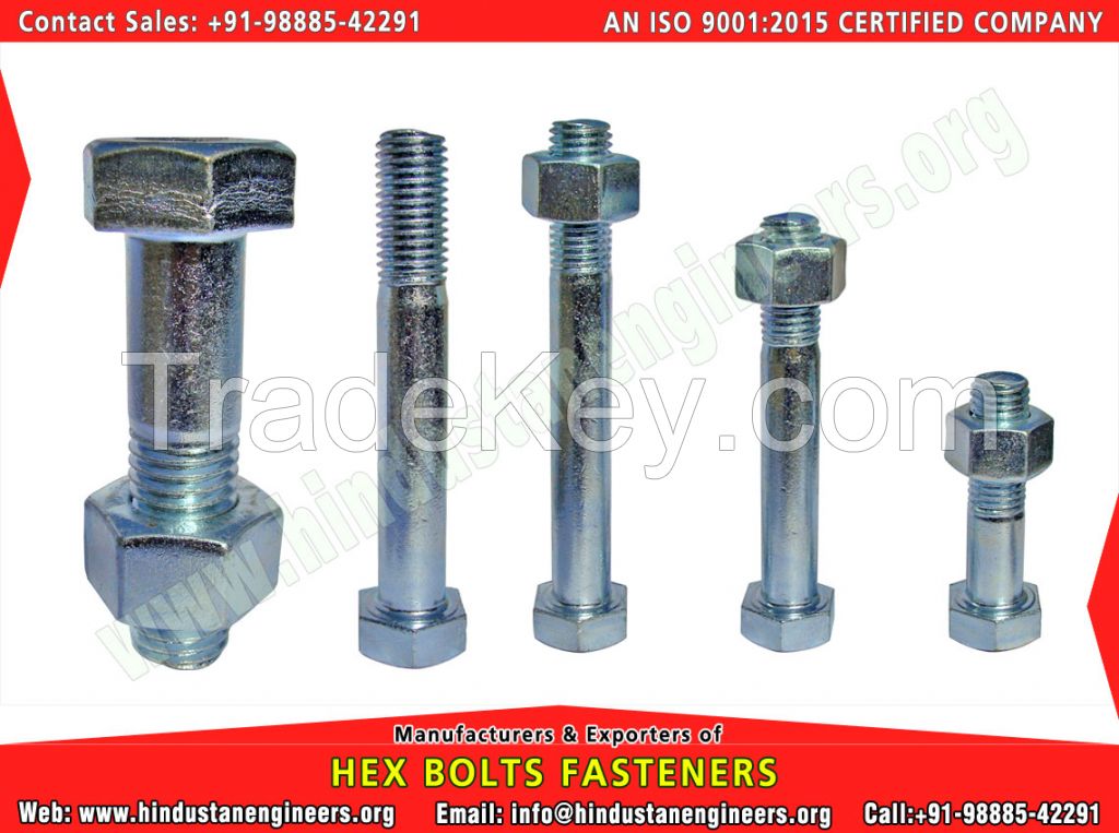 Hex Bolts Manufacture Expoter in india