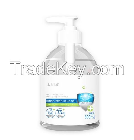 CE FAD Certification Sterilization 75% Alcoholic Hand Sanitizer Gel 100ML OEM Customized Factory Direct Sale Portable Hand Wash 