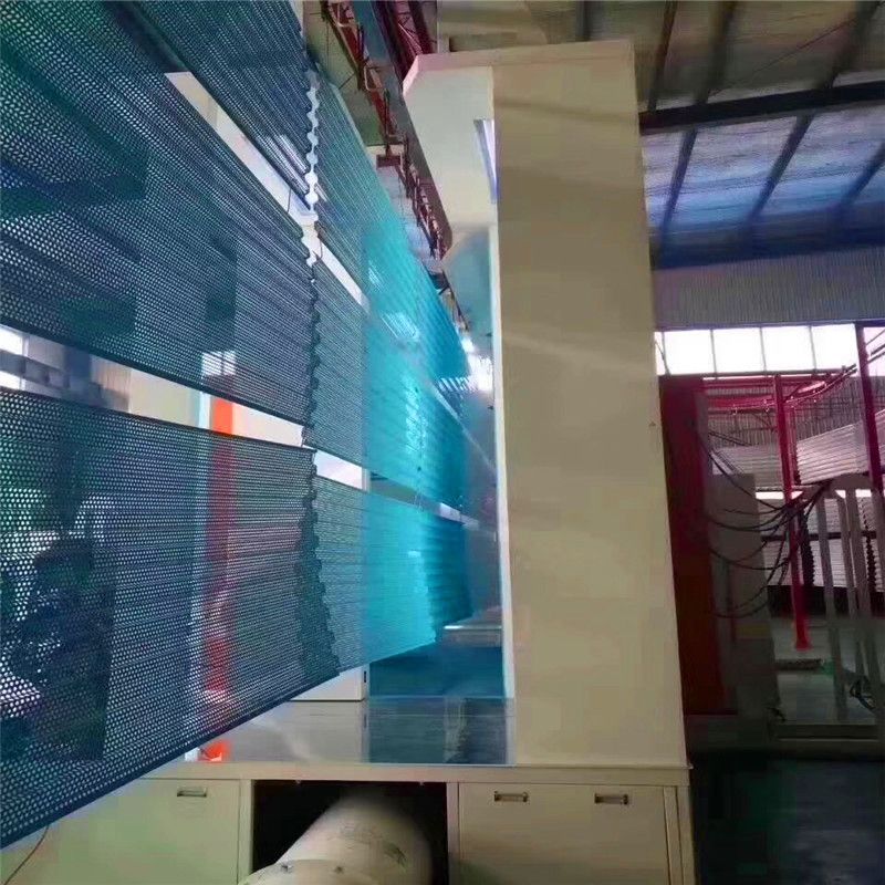 metal sheets powder coating plant