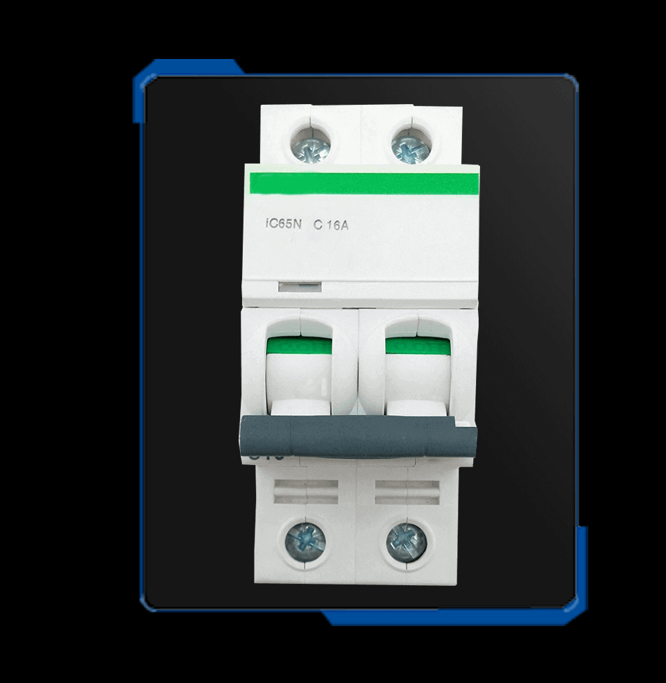 High quality MCB 1P, 2P, 3P, 4P 2A IC65N miniature circuit breaker