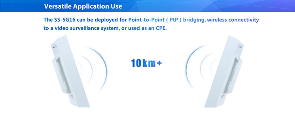 10km distance 802.11a/n wireless bridge/AP/CPE for outdoor