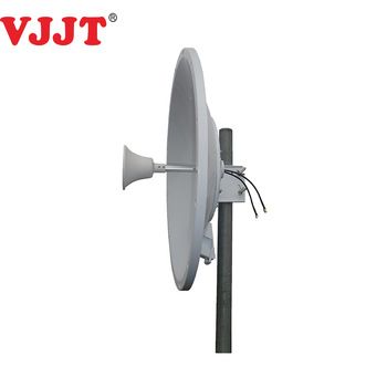 Long distance outdoor wifi 2.4GHz 2x2 MIMO Dish Antenna