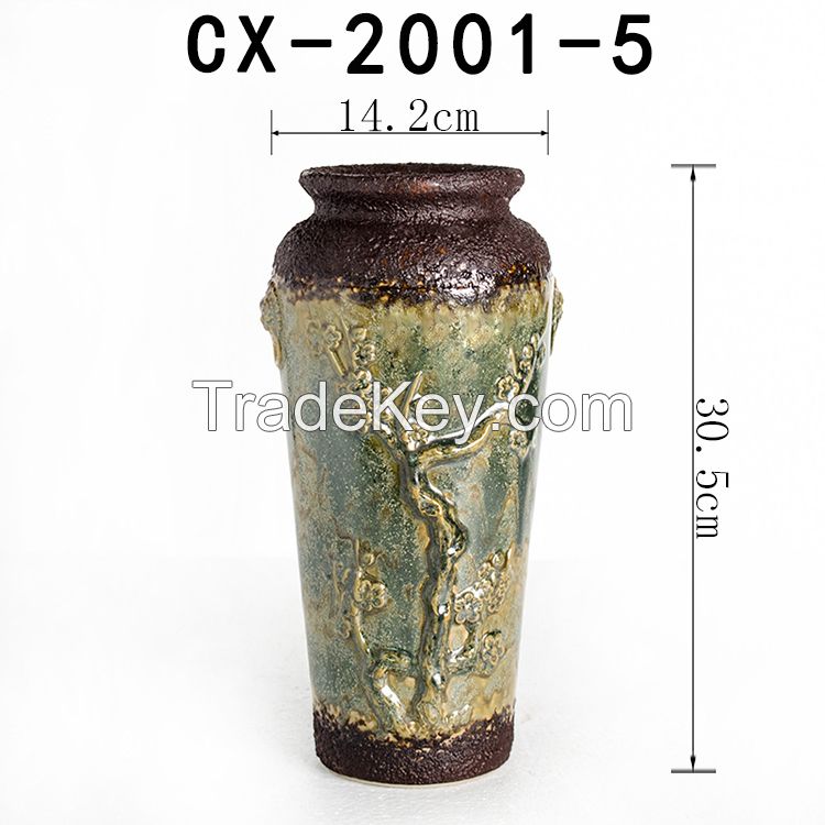 china ceramic flower pot and flower vase garden home decorative