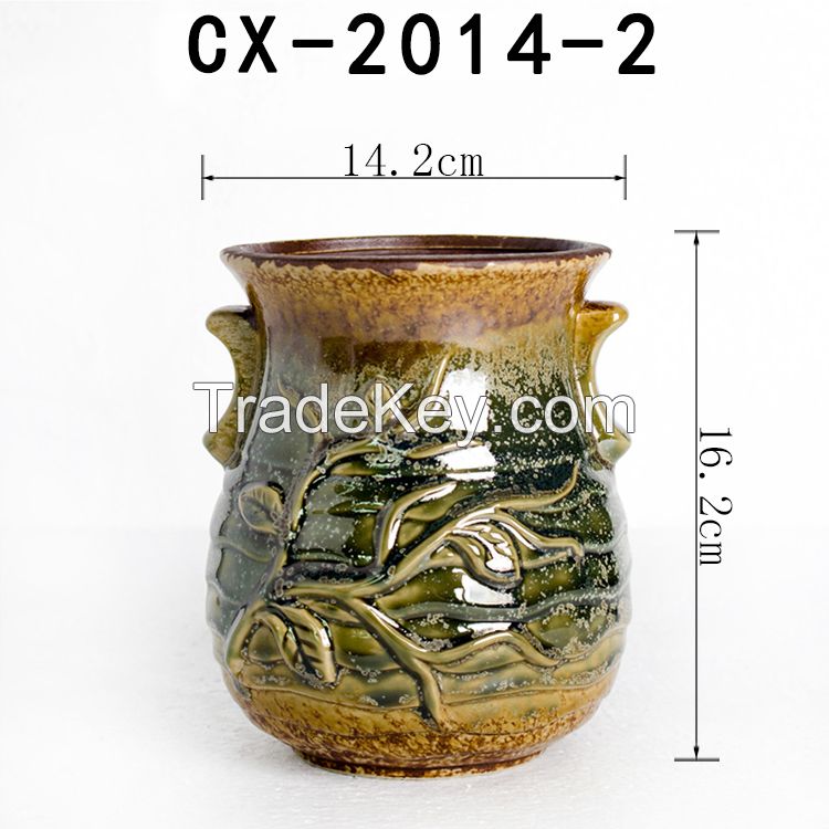 china ceramic vase flower pot and flower vase garden home decorative