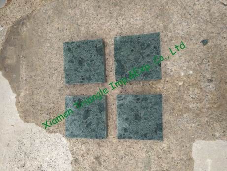 China Green Sukabumi Natural Stone Tiles