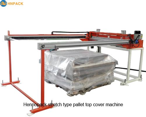 in line stretch film top sheet dispenser