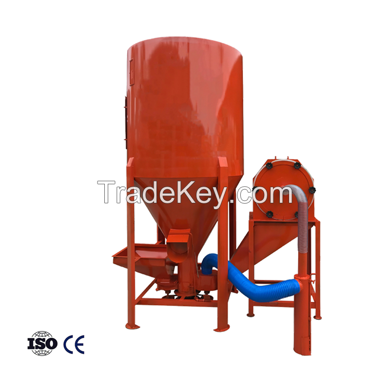 Easy Operation Small Animal Feed Mixer And Grinder Machine