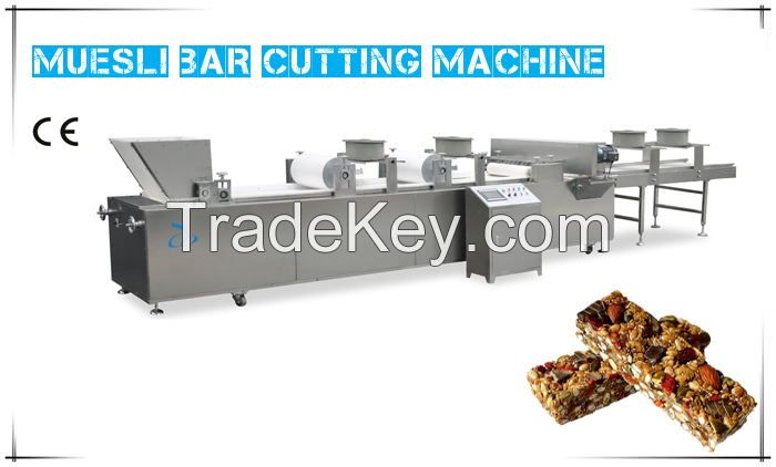 2019 dubai  Automatic Continuous Crispy Dental Care New Muesli Bar Cutting Machine