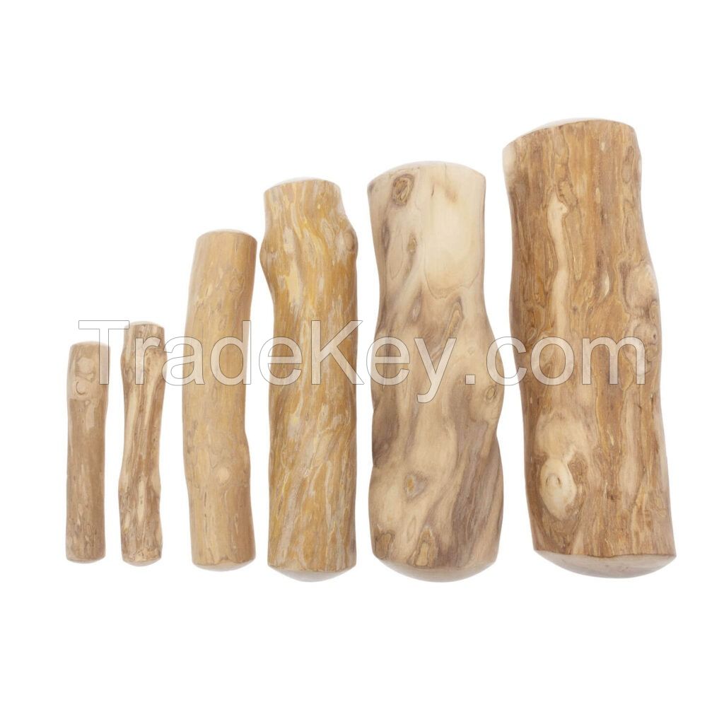 ORGANIC COFFEE WOOD DOG CHEW TOYS / VIETNAM SUPPLIER FOR ECO-FRIENDLY DOG TOYS / PREMIUM PET CHEWS