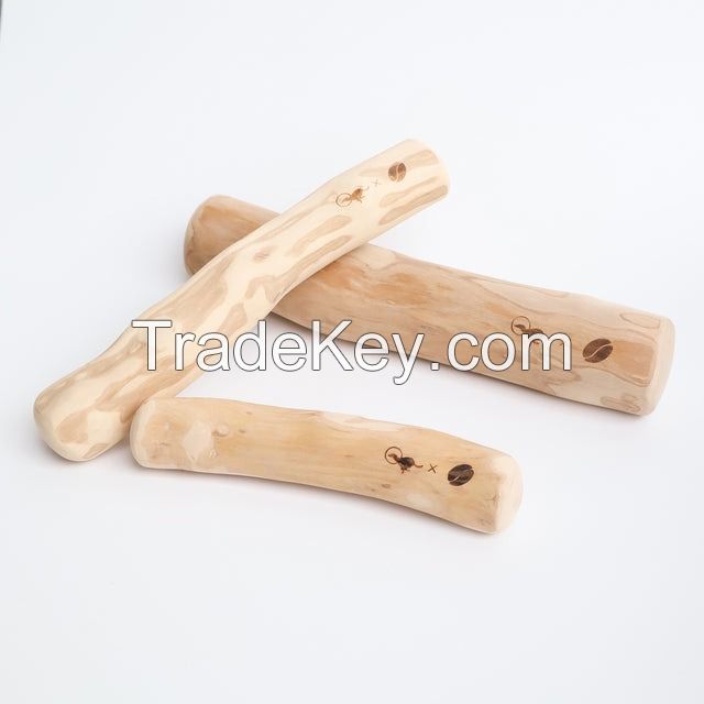 ORGANIC COFFEE WOOD DOG CHEW TOYS / VIETNAM SUPPLIER FOR ECO-FRIENDLY DOG TOYS / PREMIUM PET CHEWS