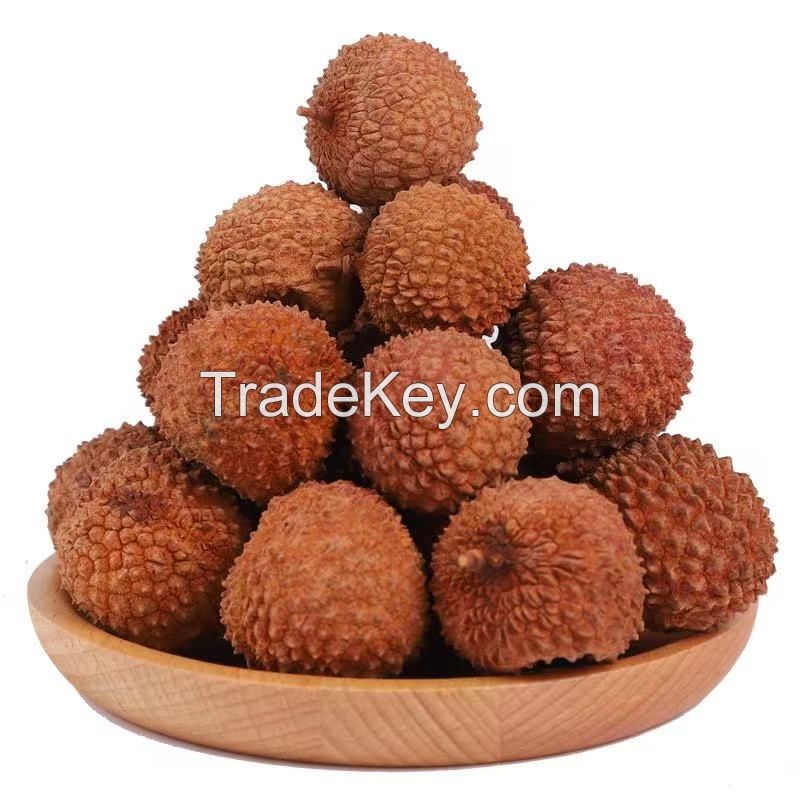 NATURAL SWEET DRIED LYCHEE, READY TO ENJOY