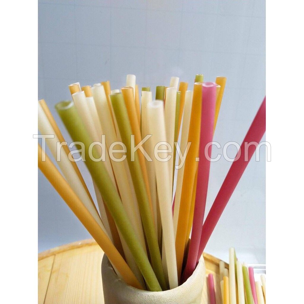 CLEAN LABEL RICE STRAW / BIO-BASED / SINGLE-USE SAFE ALTERNATIVE