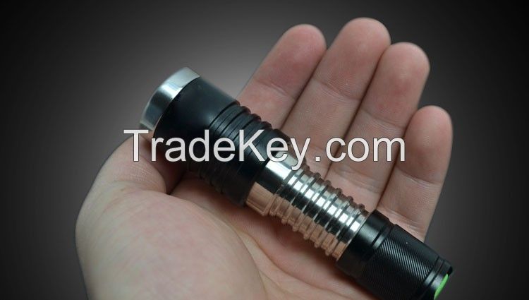 Brightest strong light aluminum 1000 lumen cree led flashlight torch light