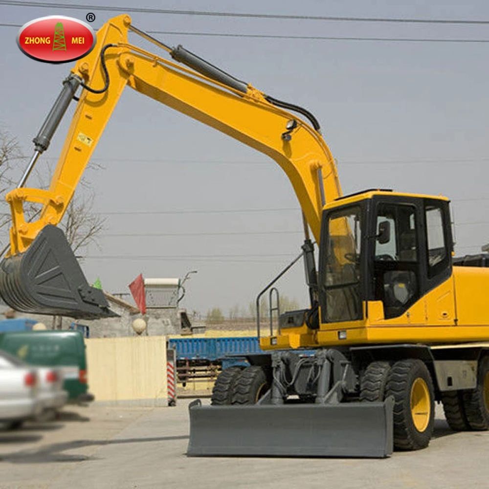 13.5 Ton Heavy Hydraulic Bucket Wheeled Excavator